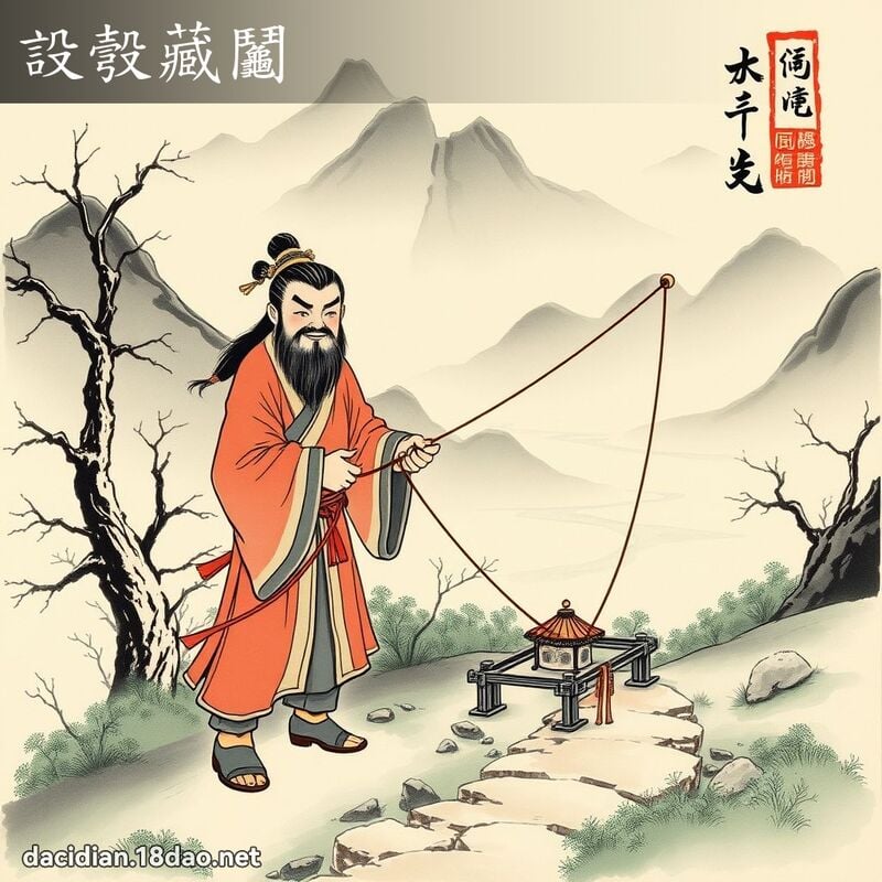 设彀藏鬮 配图