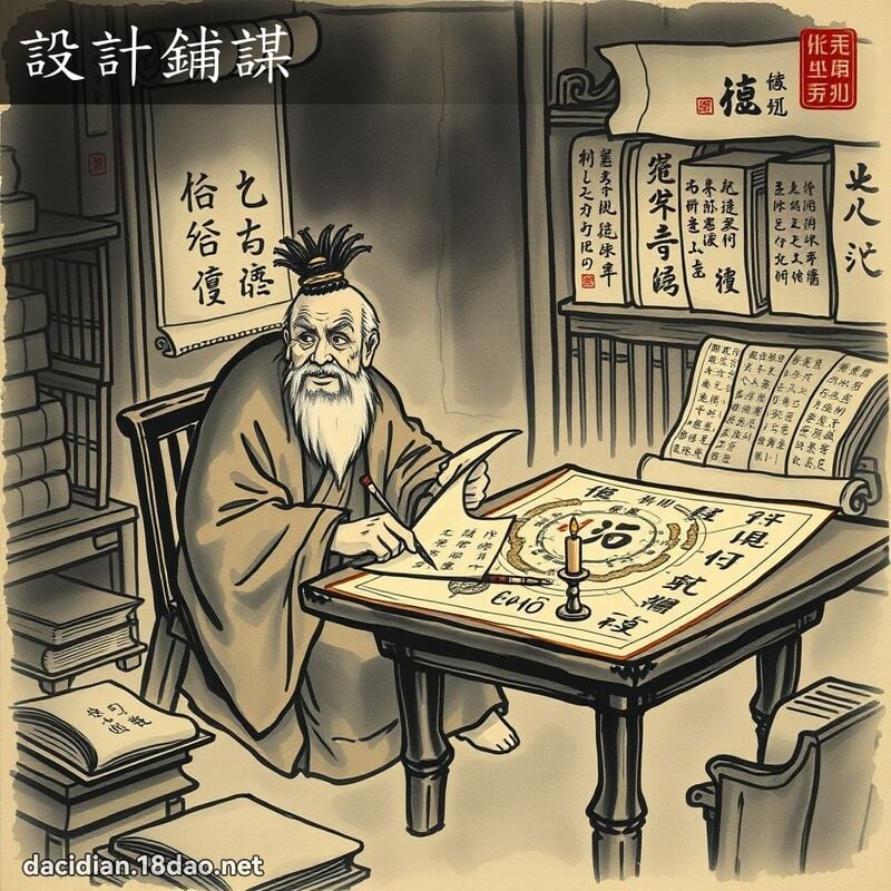 设计铺谋 配图