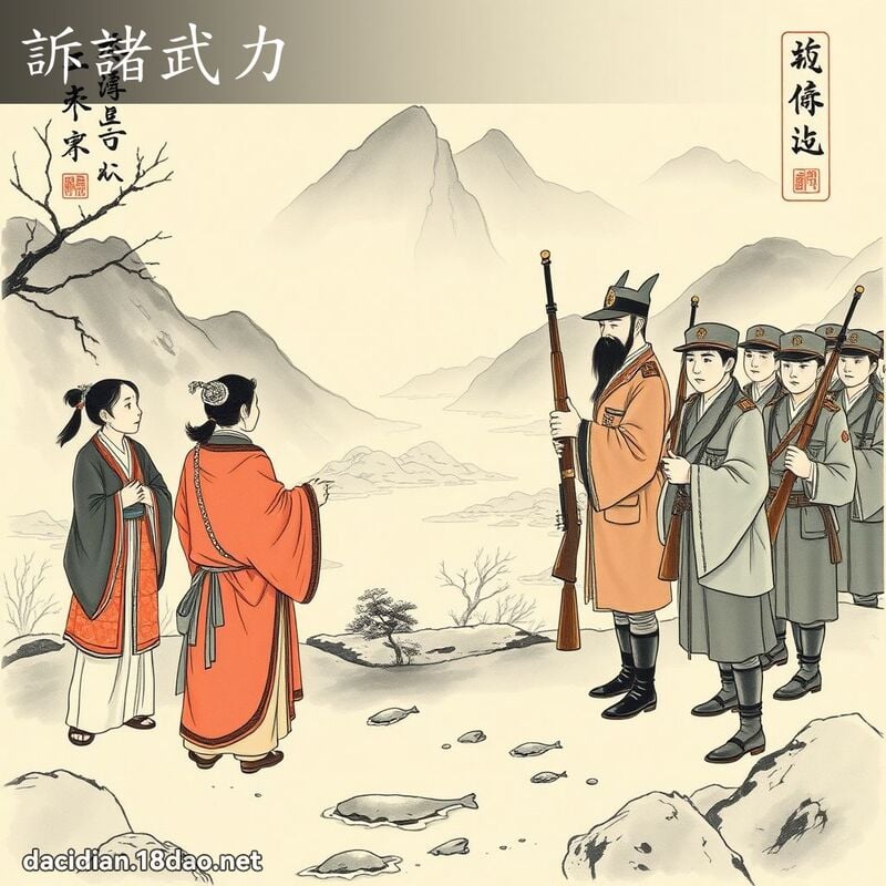 诉诸武力 配图