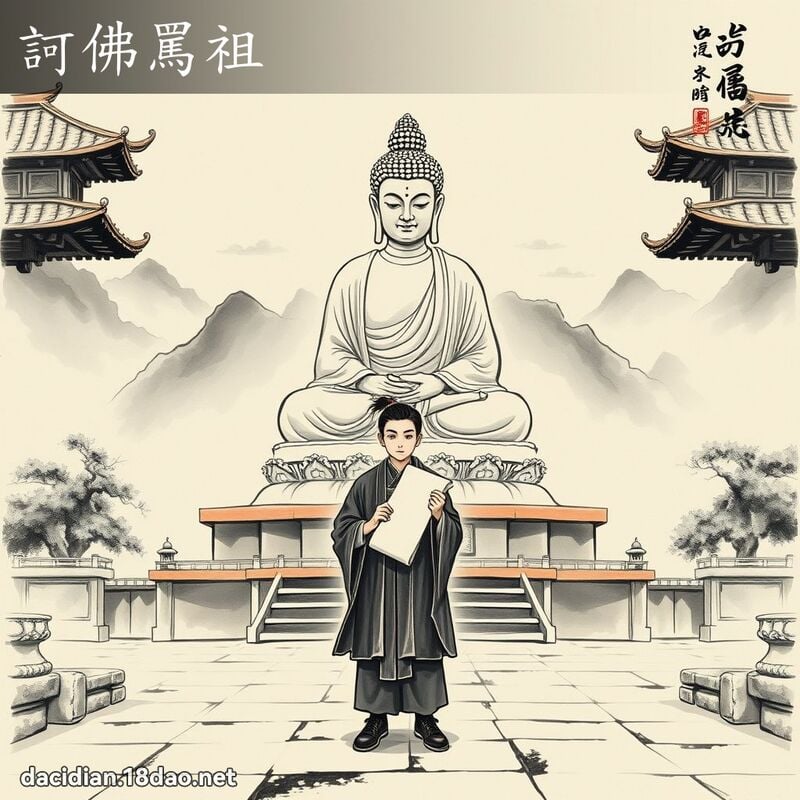 訶佛骂祖 配图