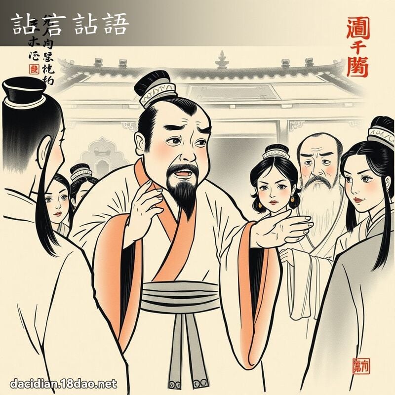 詀言詀语 配图