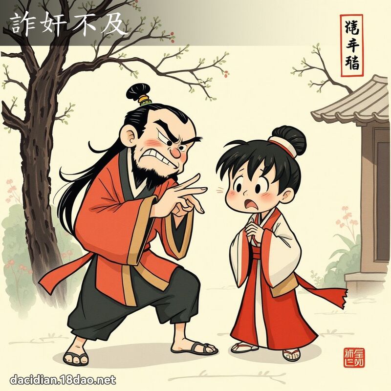 诈奸不及 配图