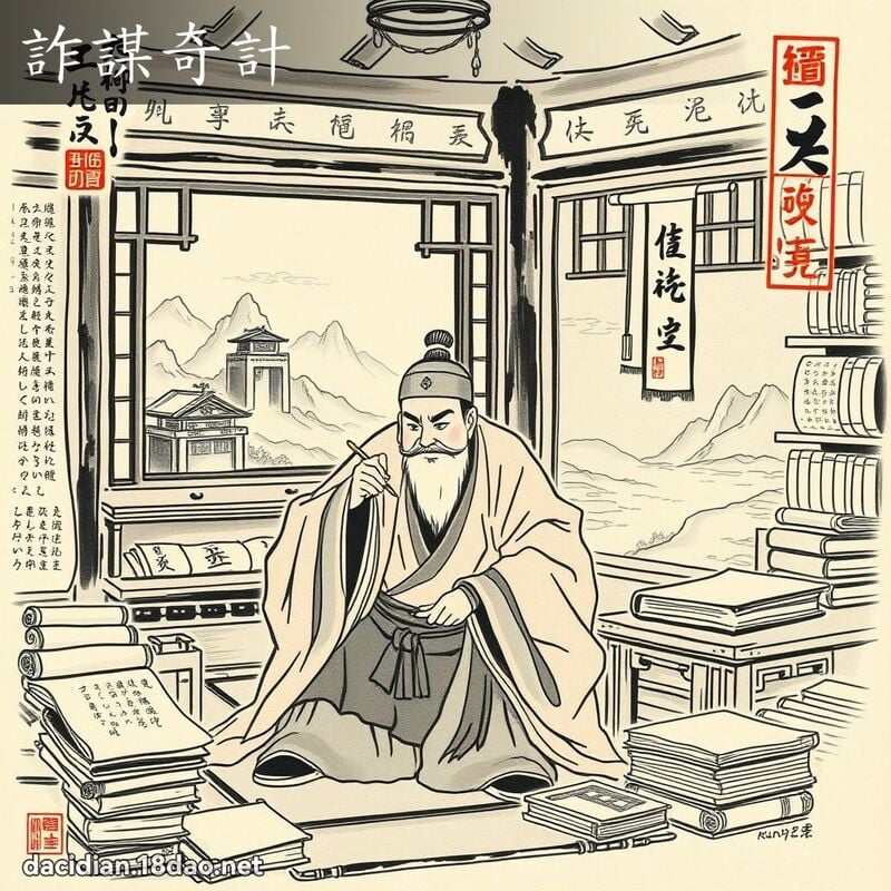 诈谋奇计 配图
