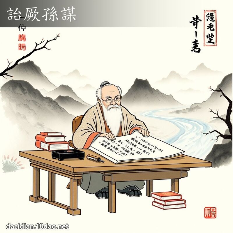 詒厥孙谋 配图