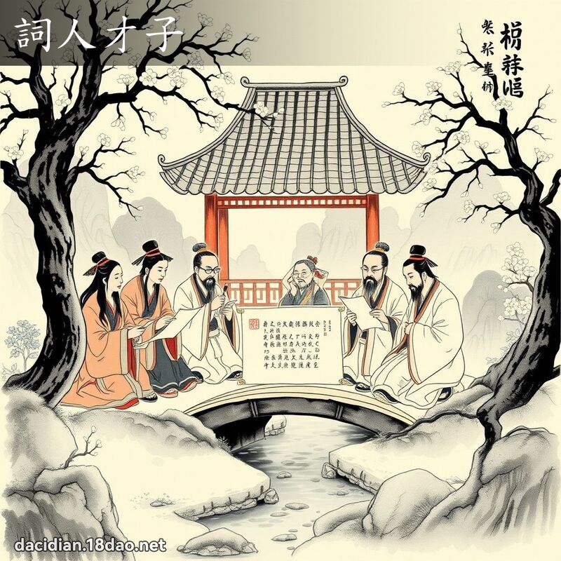 词人才子 配图