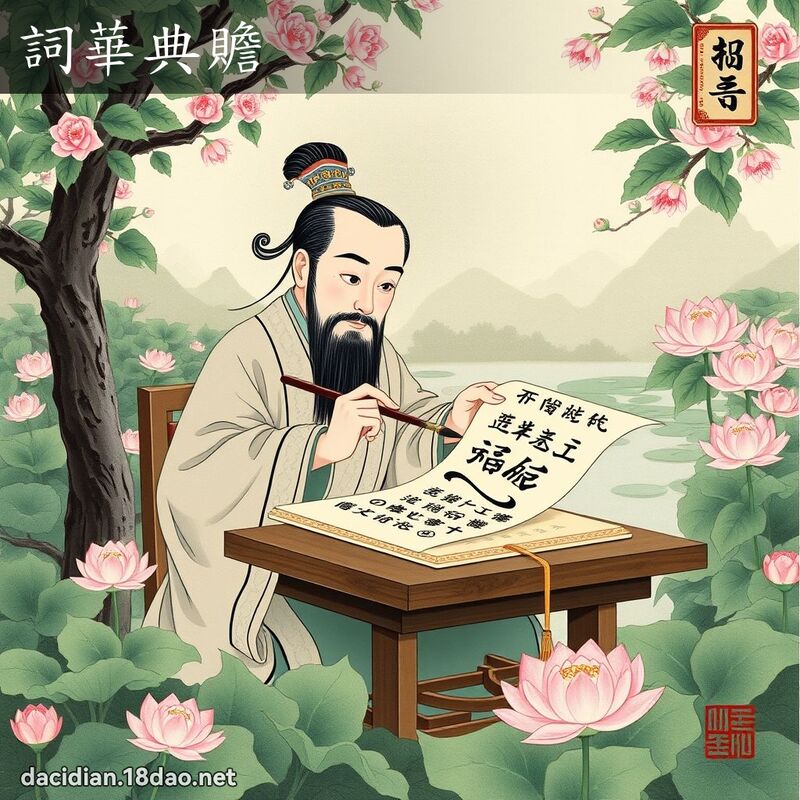 词华典赡 配图