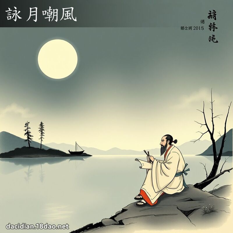 咏月嘲风 配图
