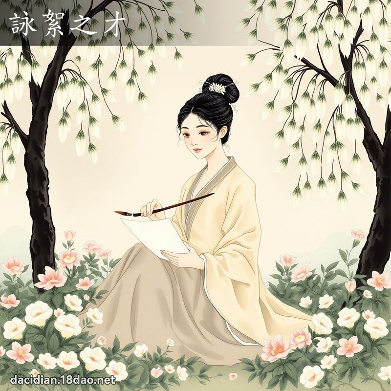咏絮之才 配图