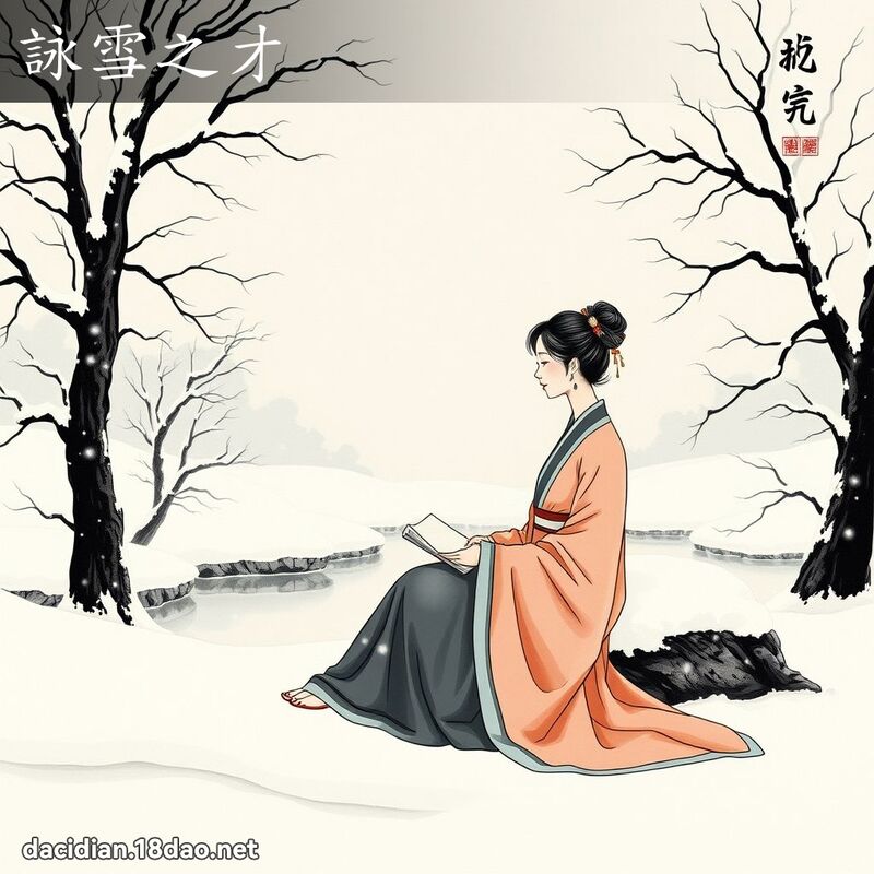 咏雪之才 配图