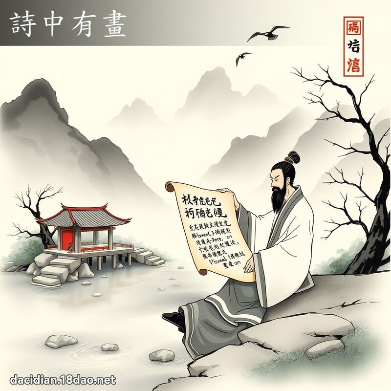 诗中有画 配图