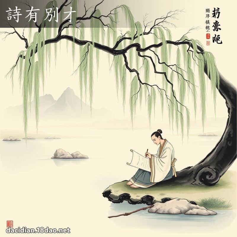 诗有別才 配图