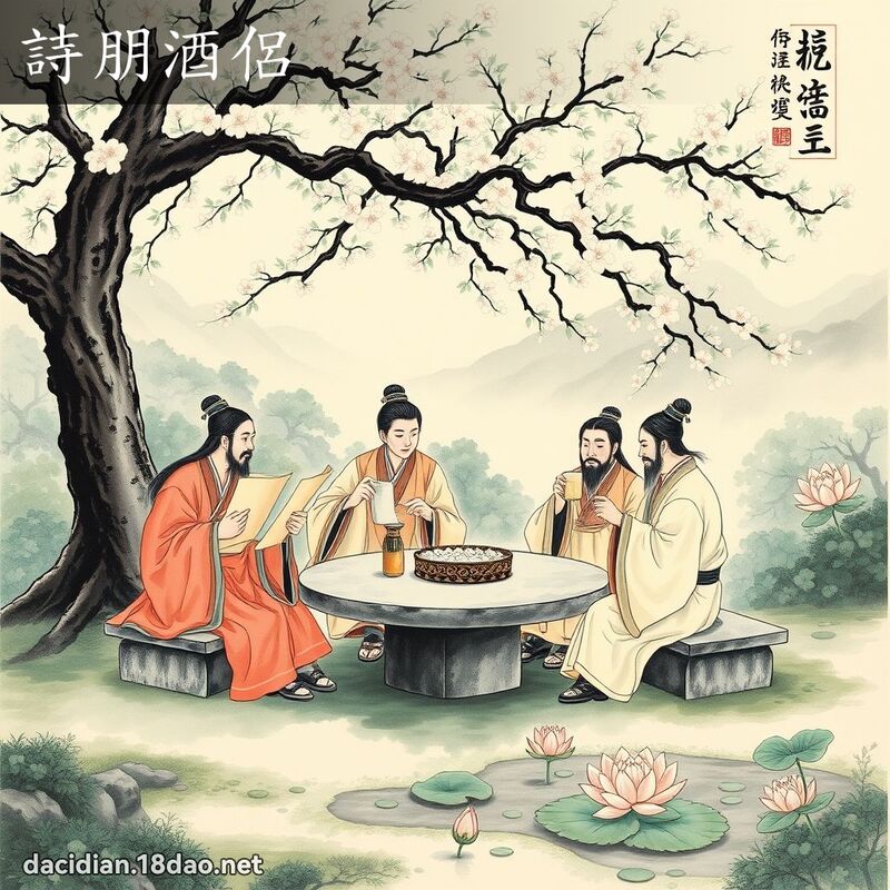 诗朋酒侣 配图