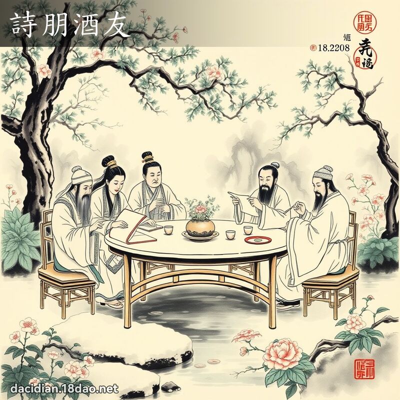诗朋酒友 配图