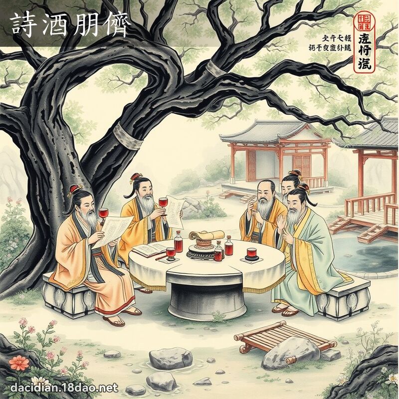 诗酒朋儕 配图