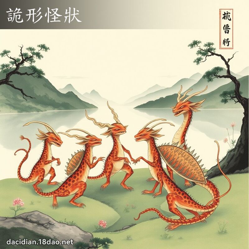 诡形怪状 配图