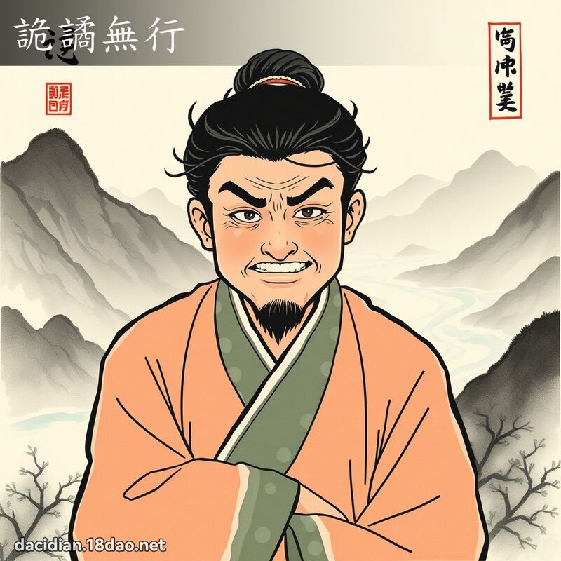 诡譎无行 配图