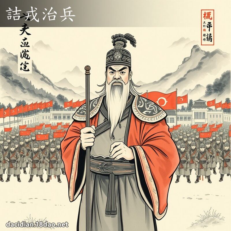 詰戎治兵 配图