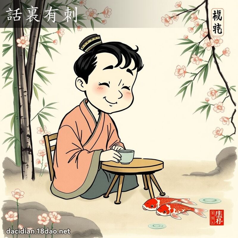 话裏有刺 配图