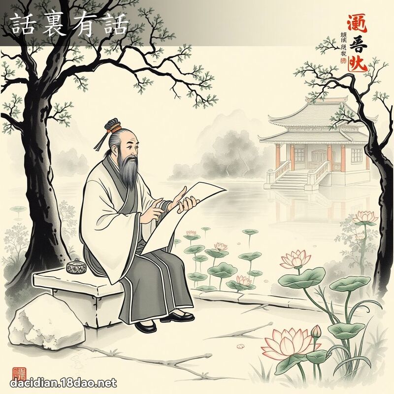 话裏有话 配图
