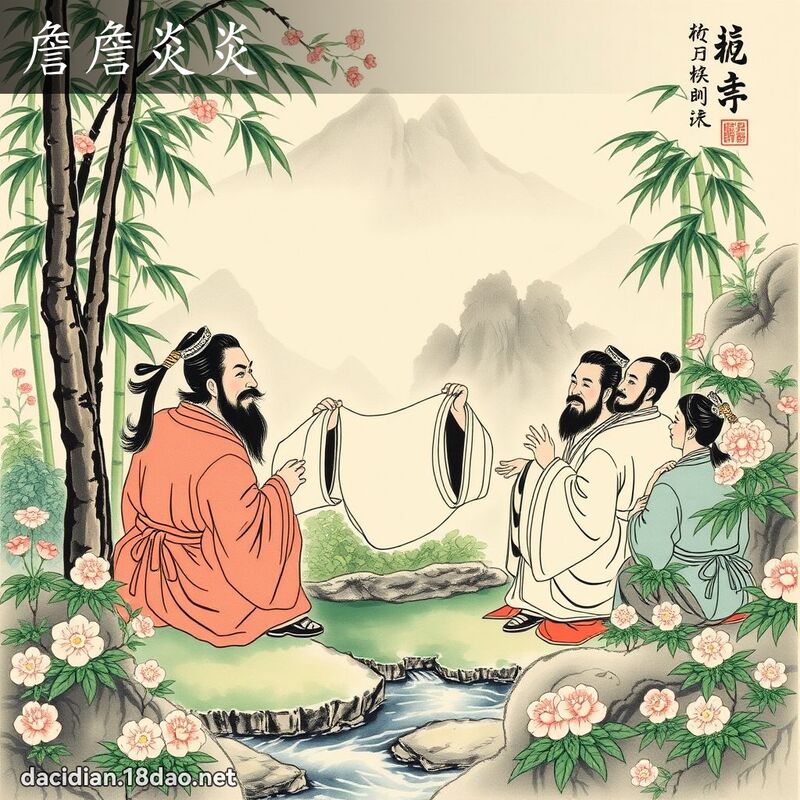 詹詹炎炎 配图