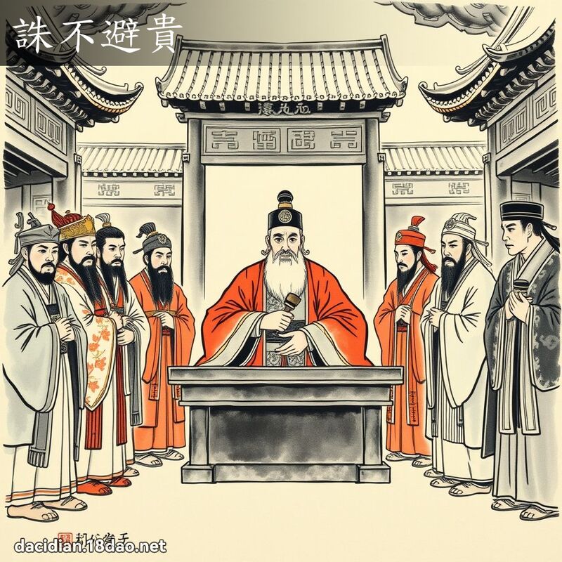 诛不避贵 配图