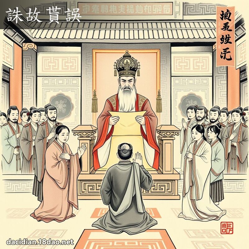诛故貰误 配图
