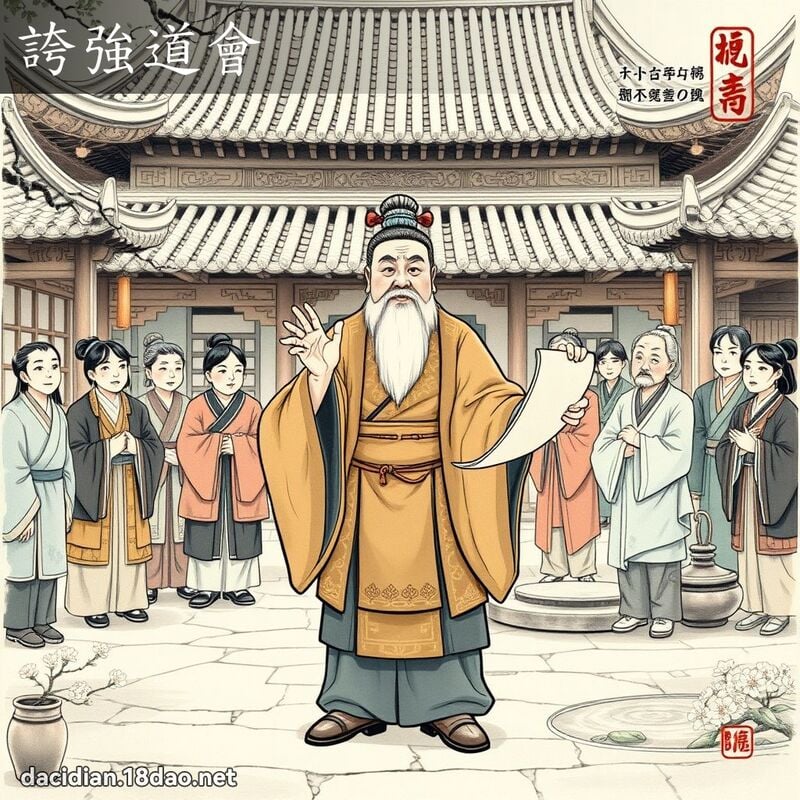 夸强道会 配图