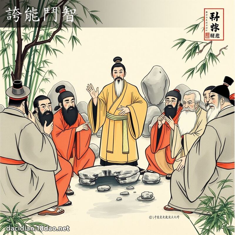 夸能斗智 配图