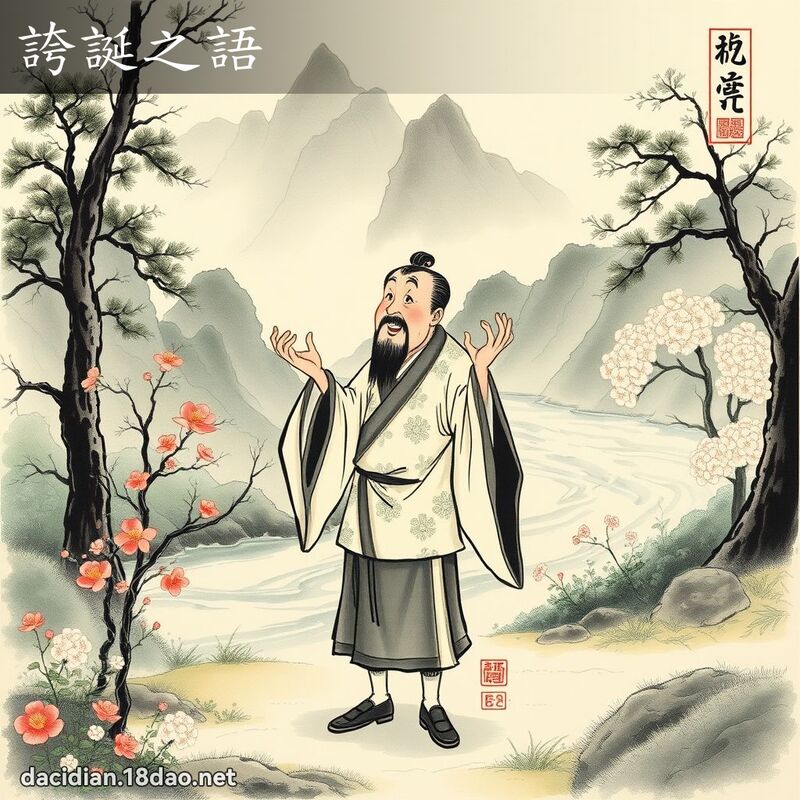 夸诞之语 配图