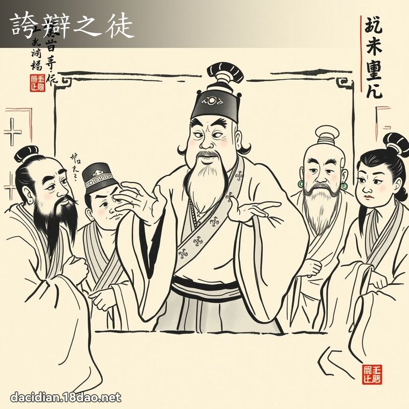 夸辩之徒 配图