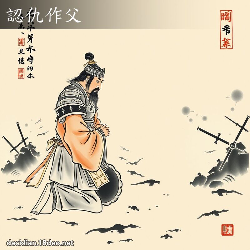 认仇作父 配图