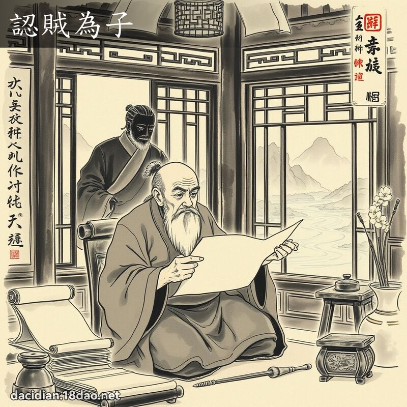 认贼为子 配图