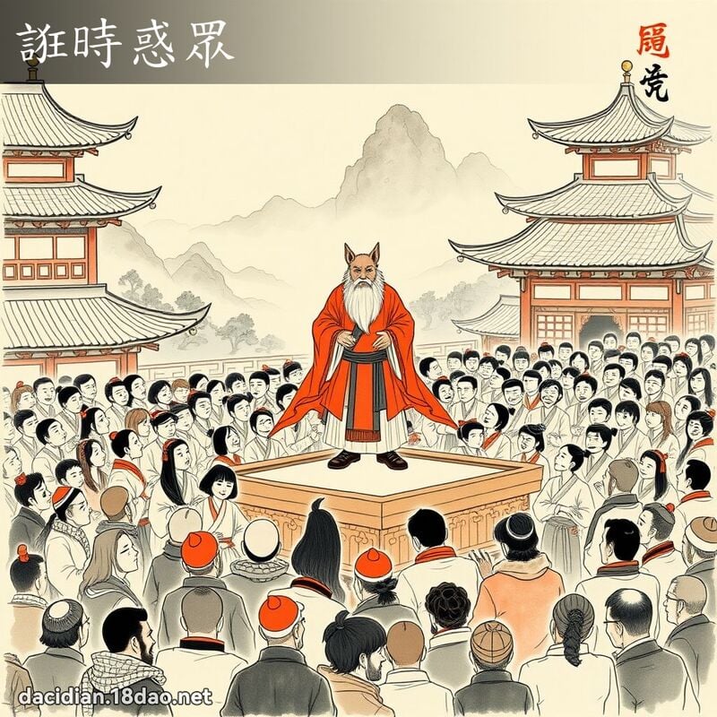 誑时惑眾 配图