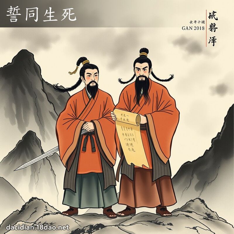 誓同生死 配图