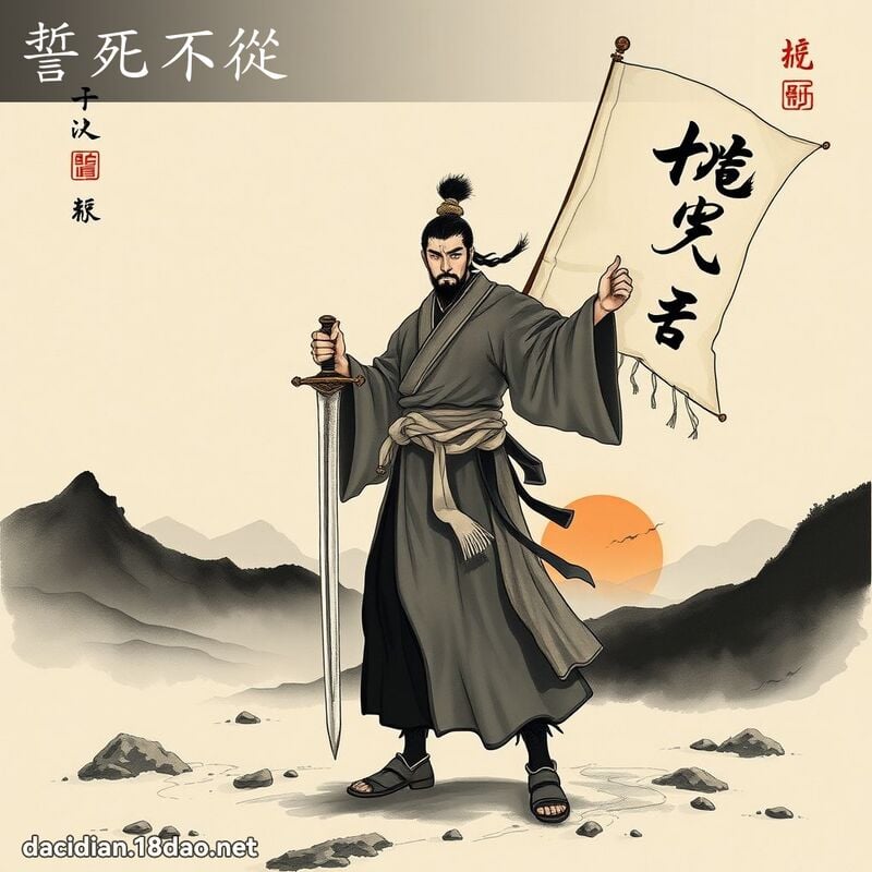 誓死不从 配图