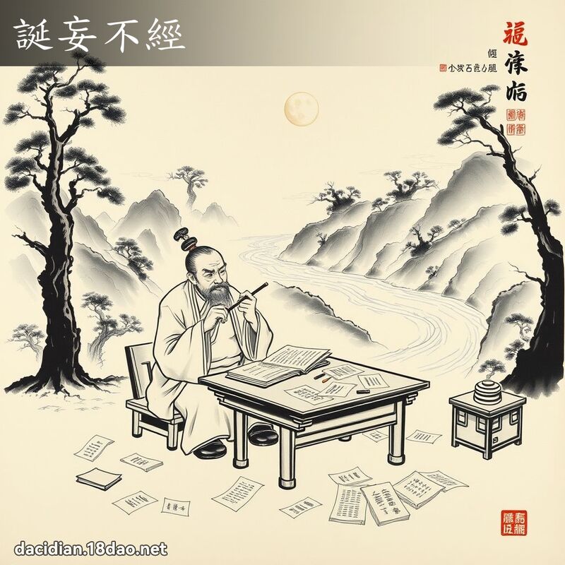 诞妄不经 配图