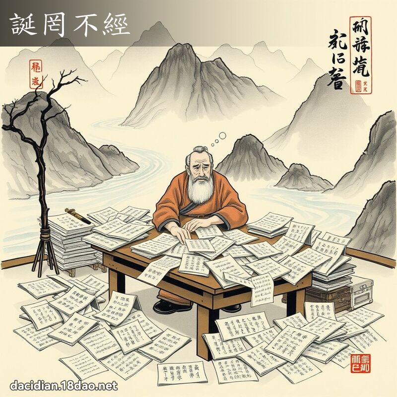 诞罔不经 配图