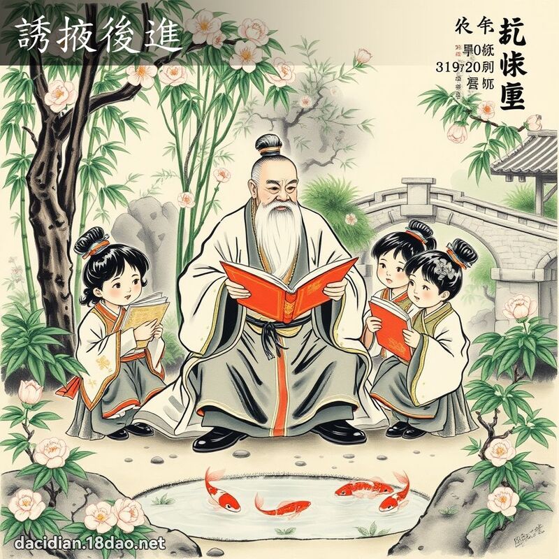 诱掖后进 配图