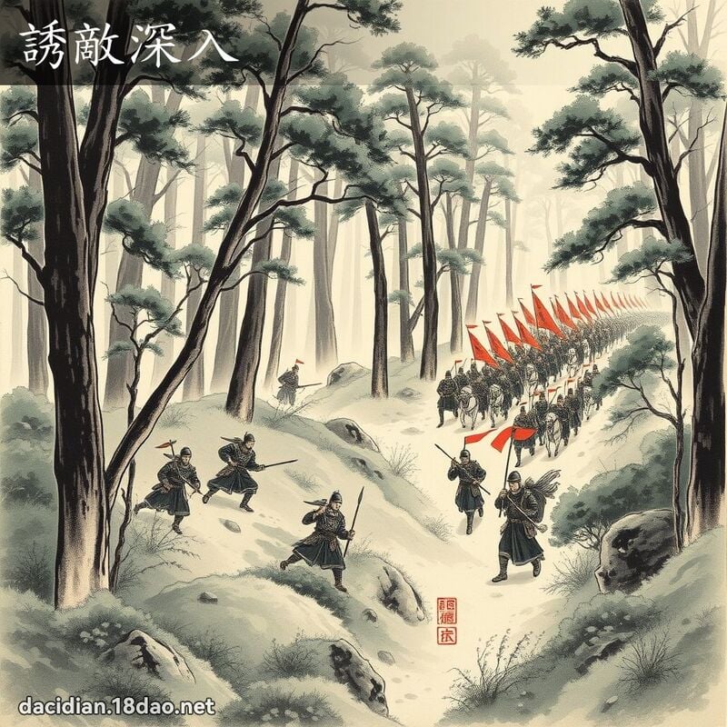 诱敌深入 配图