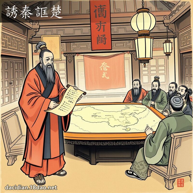 诱秦誆楚 配图