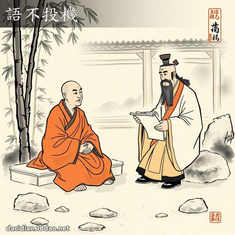 语不投机 配图