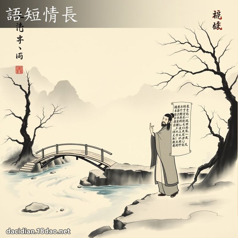 语短情长 配图