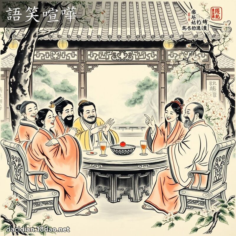语笑喧哗 配图
