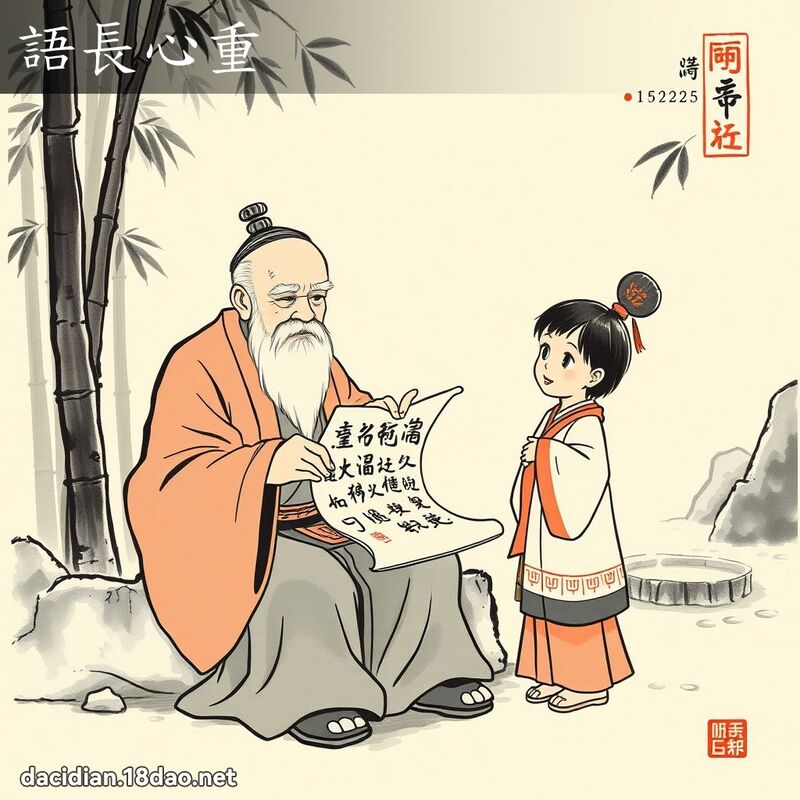 语长心重 配图