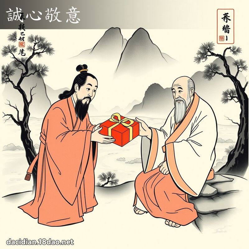 诚心敬意 配图