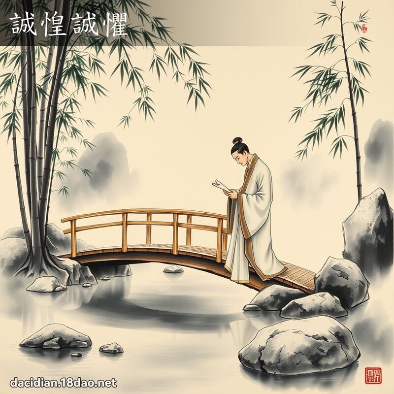 诚惶诚惧 配图