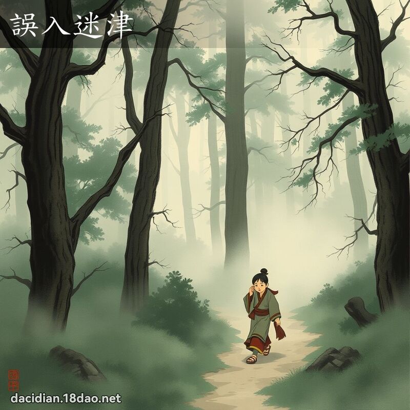 误入迷津 配图