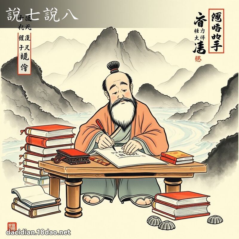 说七说八 配图