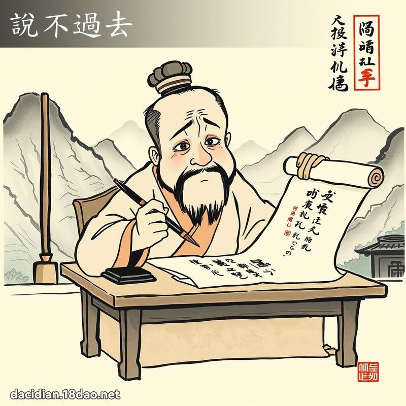 说不过去 配图