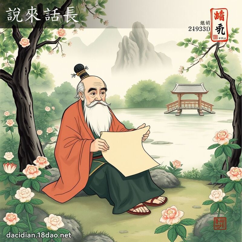 说来话长 配图